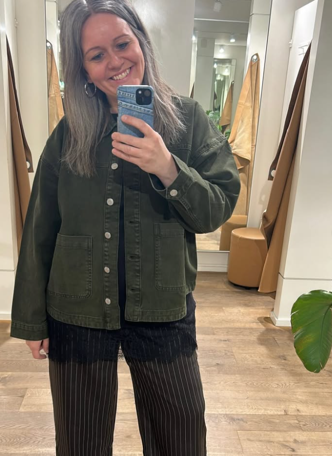 VMJAMIE Denim Jacket - Forest Night